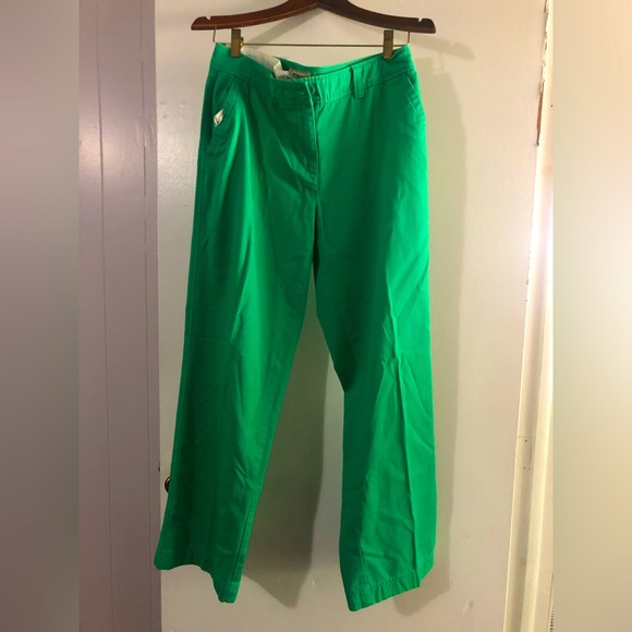 L.L. Bean Denim - Ll bean favorite fit green pant! Size 8